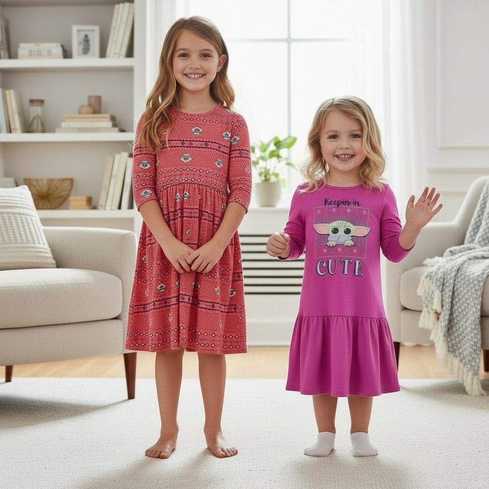 LOL Surprise Girls Dresses Bundle 4 Pack Kids Size